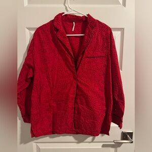 Free people pajama top